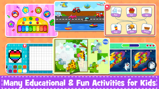 اسکرین شات بازی Kids Preschool Learning Games 7