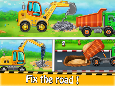 اسکرین شات 5 بازی Road Builder Truck Game