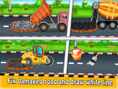 اسکرین شات بازی Construction Truck Kids Game 2