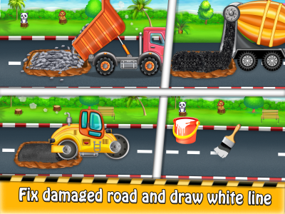 اسکرین شات 2 بازی Road Builder Truck Game