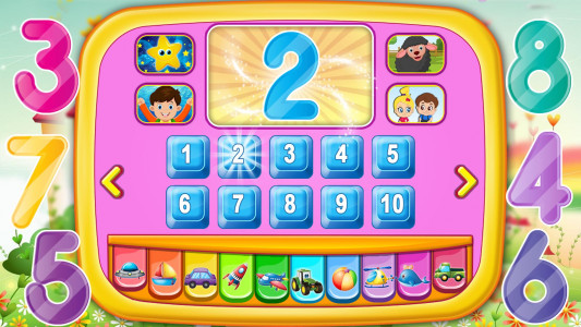 اسکرین شات 3 بازی Alphabet Tablet -Music & Songs