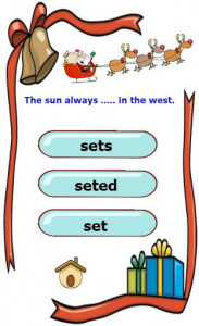 اسکرین شات بازی Tenses grammar games for kids 3