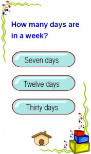 اسکرین شات بازی Learn days of week and months 5