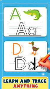 اسکرین شات 1 برنامه Learn Cursive Writing Practice