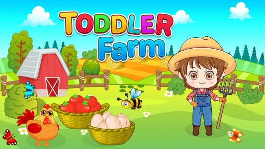 اسکرین شات بازی Toddler Farm: Farm Games For Kids Offline 1
