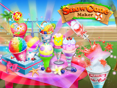 اسکرین شات بازی Snow Cone Maker - Frozen Foods 5