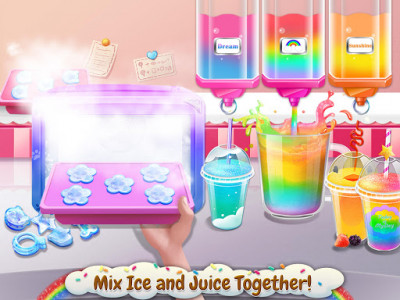 اسکرین شات بازی Rainbow Desserts Bakery Party 8