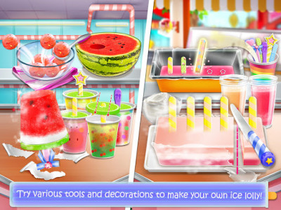 اسکرین شات بازی Ice Cream Lollipop Maker - Cook & Make Food Games 1