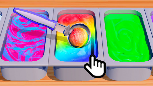 اسکرین شات بازی Ice Cream Games: Rainbow Maker 3