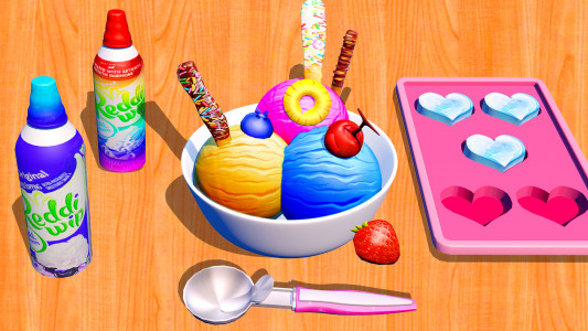 اسکرین شات بازی Ice Cream Games: Rainbow Maker 4