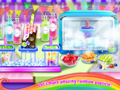 اسکرین شات بازی Summer Rainbow Frozen Foods！ 2