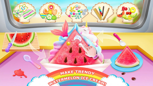 اسکرین شات بازی Unicorn Chef Ice Cooking Games 5
