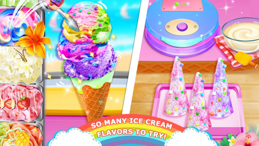 اسکرین شات بازی Unicorn Chef Ice Cooking Games 4