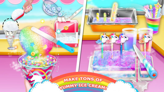 اسکرین شات بازی Unicorn Chef Ice Cooking Games 3