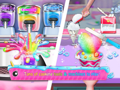 اسکرین شات بازی Rainbow Unicorn Secret Cook Book: Food Maker Games 4