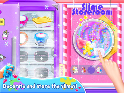 اسکرین شات برنامه Unicorn Slime Games for Teens 5