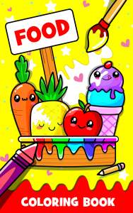 اسکرین شات بازی Fruits Coloring- Food Coloring 1