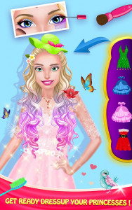 اسکرین شات بازی Beauty Princess Makeup Games for Girls: Salon Game 5