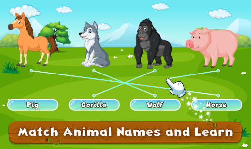 اسکرین شات بازی Animal Games & Sounds for Kids 3