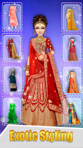 اسکرین شات بازی Indian Wedding Lehenga Game 4