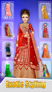 اسکرین شات 4 بازی Indian Wedding Lehenga Game