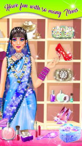 اسکرین شات بازی Indian Bridal Makeup Girl Game 5