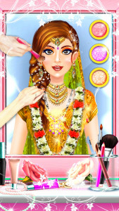 اسکرین شات بازی Indian Bridal Makeup Girl Game 2