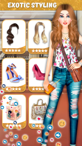 اسکرین شات 6 بازی Model Fashion Makeover Dressup