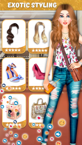 اسکرین شات بازی Model Fashion Makeover Dressup 6