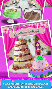 اسکرین شات بازی Wedding Doll Cake Maker! Cooking Bridal Cakes 6
