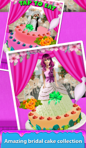 اسکرین شات بازی Wedding Doll Cake Maker! Cooking Bridal Cakes 8