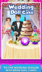 اسکرین شات بازی Wedding Doll Cake Maker! Cooking Bridal Cakes 5