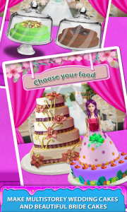 اسکرین شات بازی Wedding Doll Cake Maker! Cooking Bridal Cakes 2