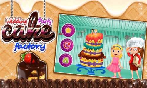 اسکرین شات بازی Wedding Party Cake Factory 3