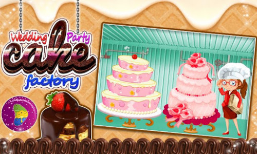 اسکرین شات بازی Wedding Party Cake Factory 4