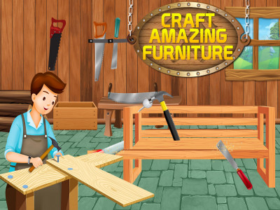 اسکرین شات بازی Carpenter Furniture Craft Shop 1