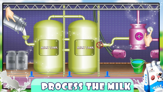 اسکرین شات بازی Cow Dairy Farm Milk Factory 1