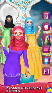 اسکرین شات بازی Hijab Fashion: Dress Up Games 4