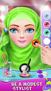 اسکرین شات بازی Hijab Fashion: Dress Up Games 3