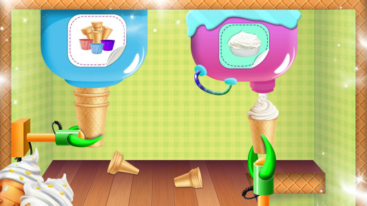 اسکرین شات بازی Ice Cream Cone Maker Factory 3