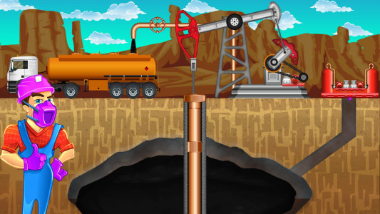 اسکرین شات بازی Oil Mining Factory 3
