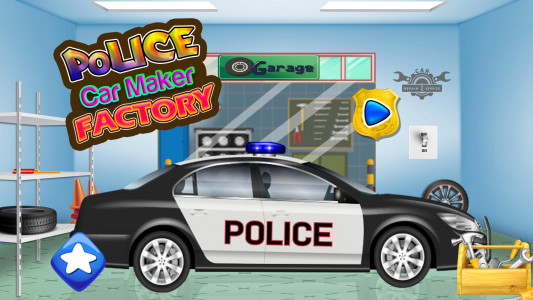 اسکرین شات بازی Police car maker factory: cars 4