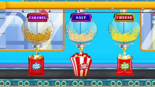 اسکرین شات بازی Popcorn Snack Cooking Factory 1