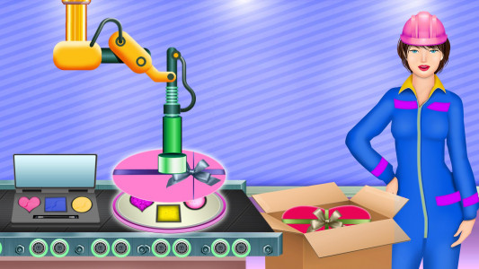 اسکرین شات بازی Princess Cosmetic Kit Factory 8