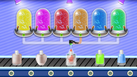 اسکرین شات بازی Princess Cosmetic Kit Factory 3