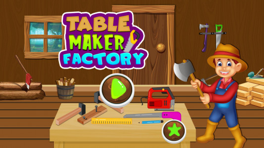 اسکرین شات بازی Table Maker Factory 1