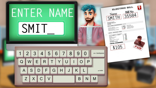 اسکرین شات 3 بازی Virtual Cashier & Bank Manager