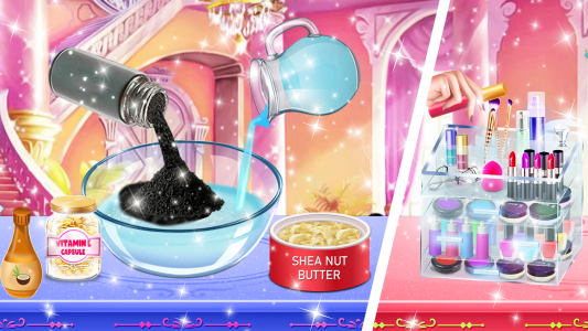 اسکرین شات 2 بازی DIY Makeup kit- Makeover Games