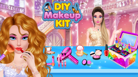 اسکرین شات 1 بازی DIY Makeup kit- Makeover Games