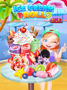 اسکرین شات بازی Frozen Ice Cream Roll Maker 1